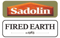 Sadolin and Fired Earth Logos products used by Creative Finishes Painters and Decorators in Royston, Cambridge, Letchworth and Hertfordshire